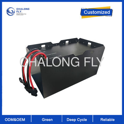 48V 300Ah Forklift LiFePO4 Battery 6000 Deep Cycles High Energy Density 15.3kWh IP65 Traction Power Pack