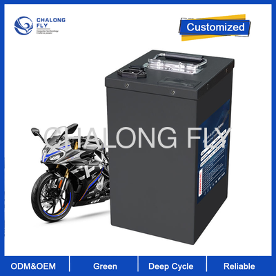 Motocicleta eléctrica 72V 60Ah Batería de litio de alta descarga con 200A de máxima corriente BMS