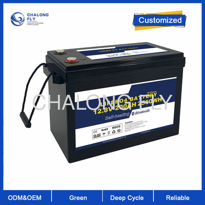 Batería de RV LiFePO4 de 12V 300Ah con más de 6000 ciclos e IP67 a prueba de agua para almacenamiento de energía portátil de ciclo profundo