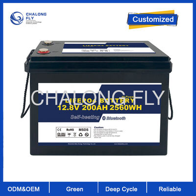 Batería de litio de 24V 300Ah LiFePO4 RV con alta capacidad de 7680Wh y 6.000 ciclos Sistema de almacenamiento de energía portátil con clasificación IP65