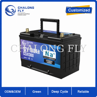 Batería de iones de sodio 12V 80Ah  100Ah para SUV y vehículos de gran carga