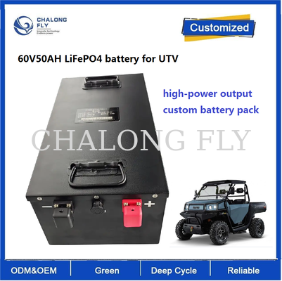 Batería LiFePO4 de 60 V 50 Ah para ATV y UTV | Batería de litio de 3,04 kWh