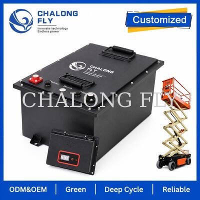 24V 48V LiFePO4 Batería de plataforma de trabajo aérea 105Ah 280Ah para elevadores de tijeras